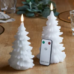 TruGlow® LED Kerzen Echtwachs Duo Weihnachtsbäume