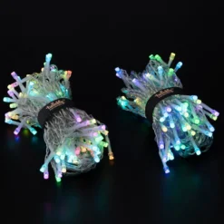Twinkly 2,1m smarter Lichtervorhang Bunt und Weiß Edition mit 210 LEDs