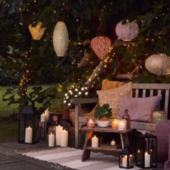 Tyvek Solar Lampion pink