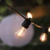 Ultimate Connect 35m 70er LED Lichterkette Glühbirnen warmweiß koppelbar schwarzes Kabel