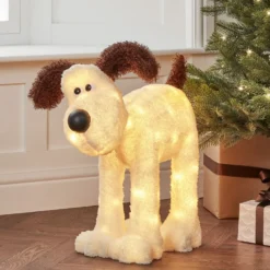 Wallace and Gromit™ Hund LED Figur außen