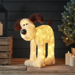 Wallace and Gromit™ Hund LED Figur außen