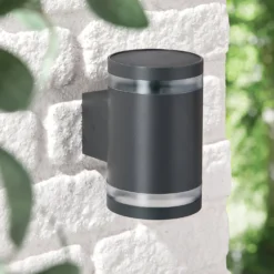 Wentworth Solar-Wandleuchte mit zwei Strahlern