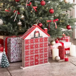 Winter Farmhouse Adventskalender zum Befüllen
