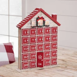 Winter Farmhouse Adventskalender zum Befüllen
